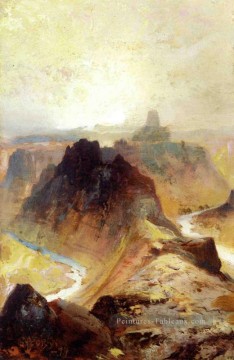 Grand Canyon Utah paysage Thomas Moran Peinture à l'huile